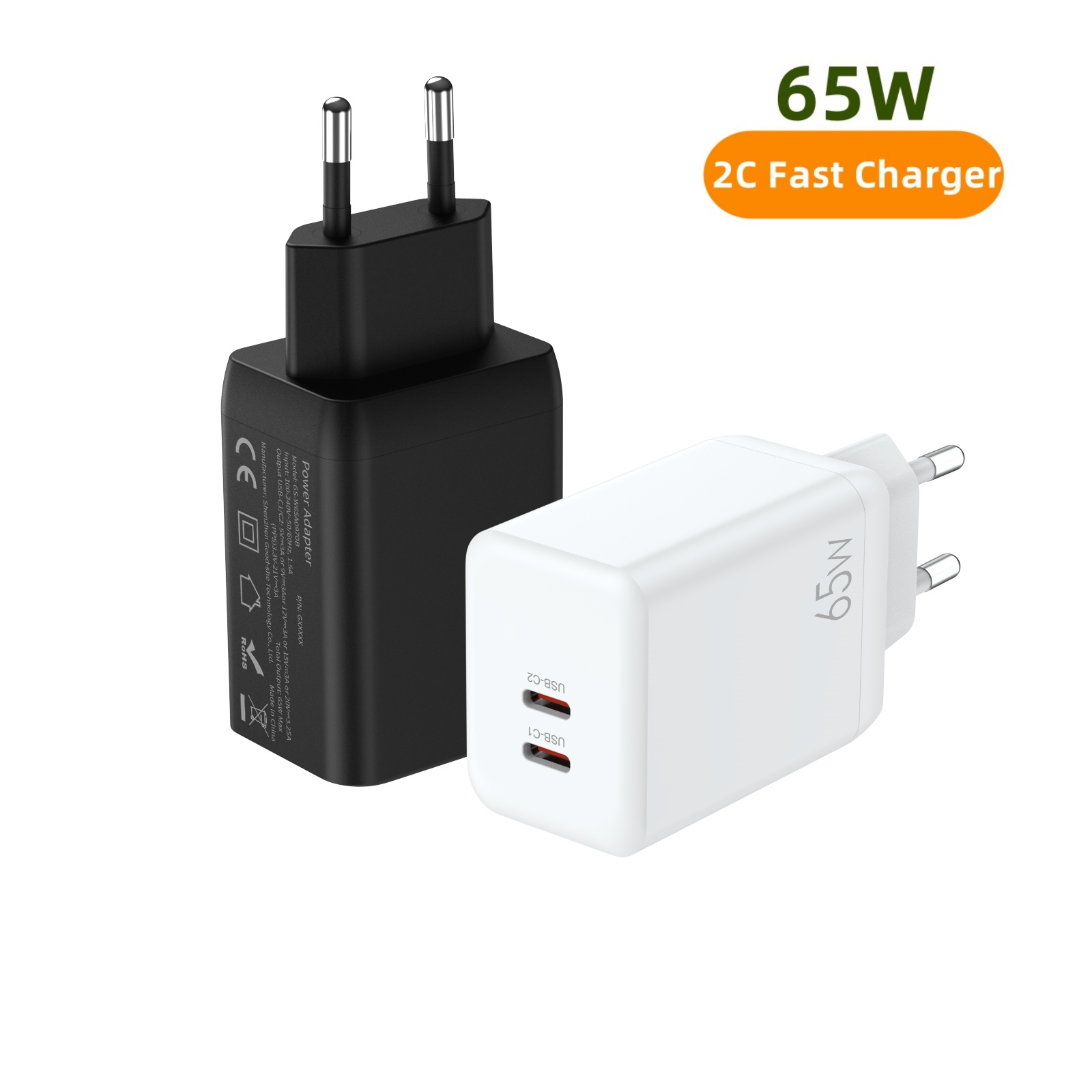 65W Gan Charger 2C   - copy - copy