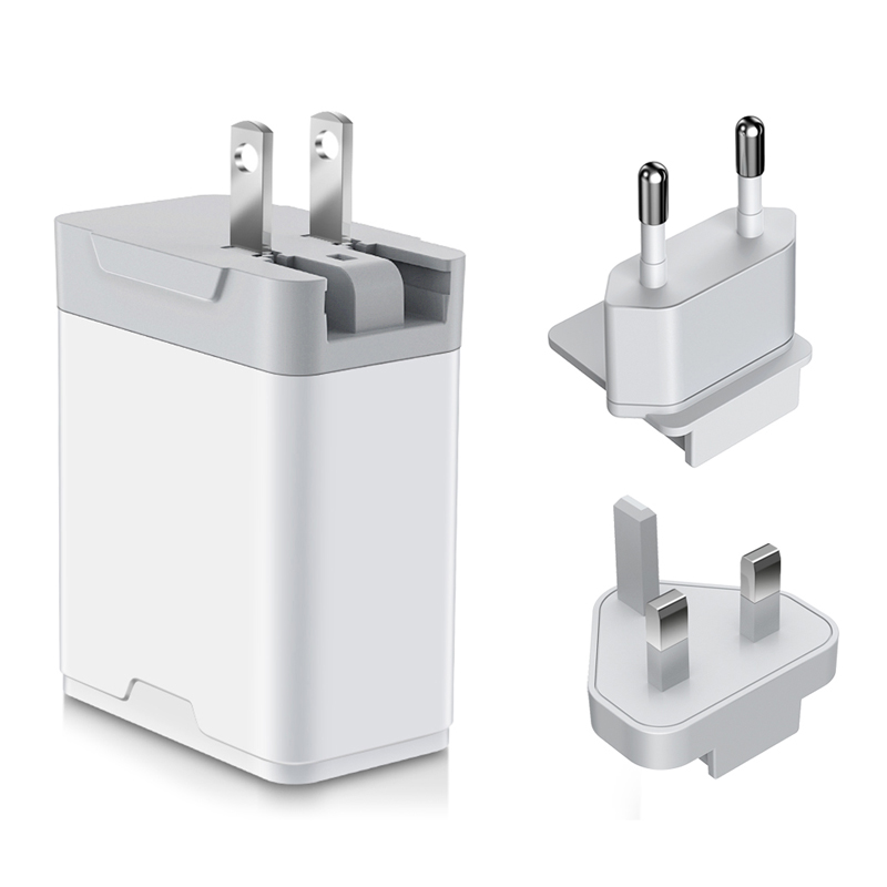 Convertible  plug travel charger 
