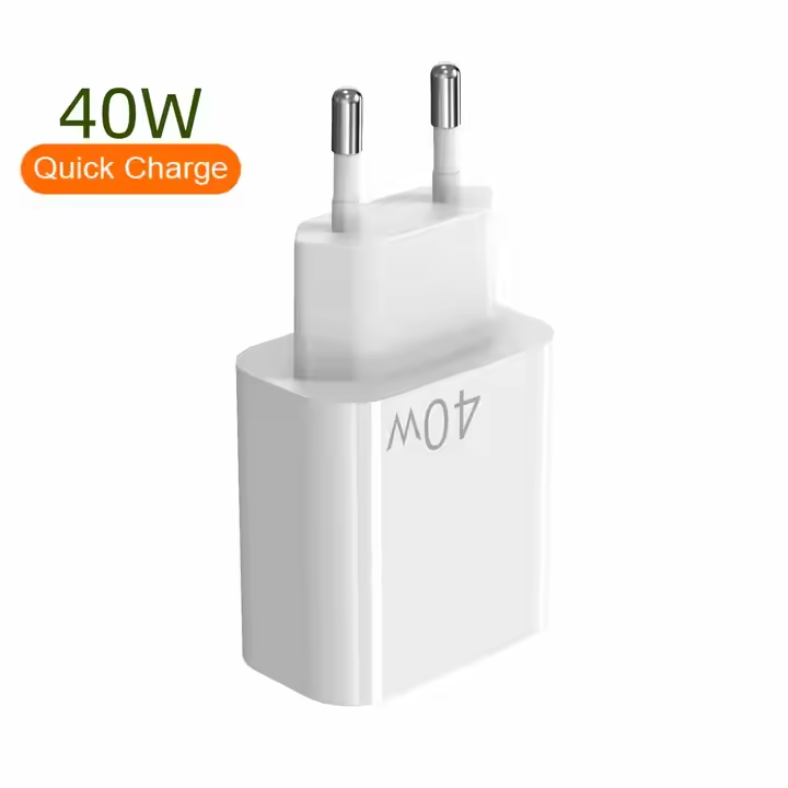  40W GaN PD  Type-c Ports  EU  Fast Travel Charger for iphone 16 - copy - copy