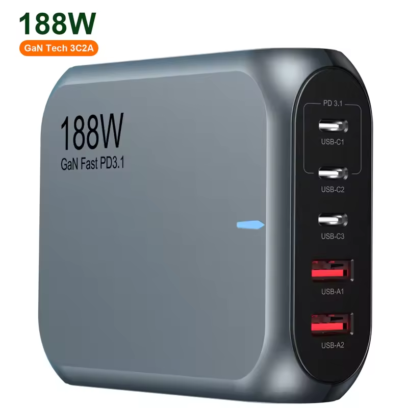 188W PD3.1 GaN Charger 3C2A 
