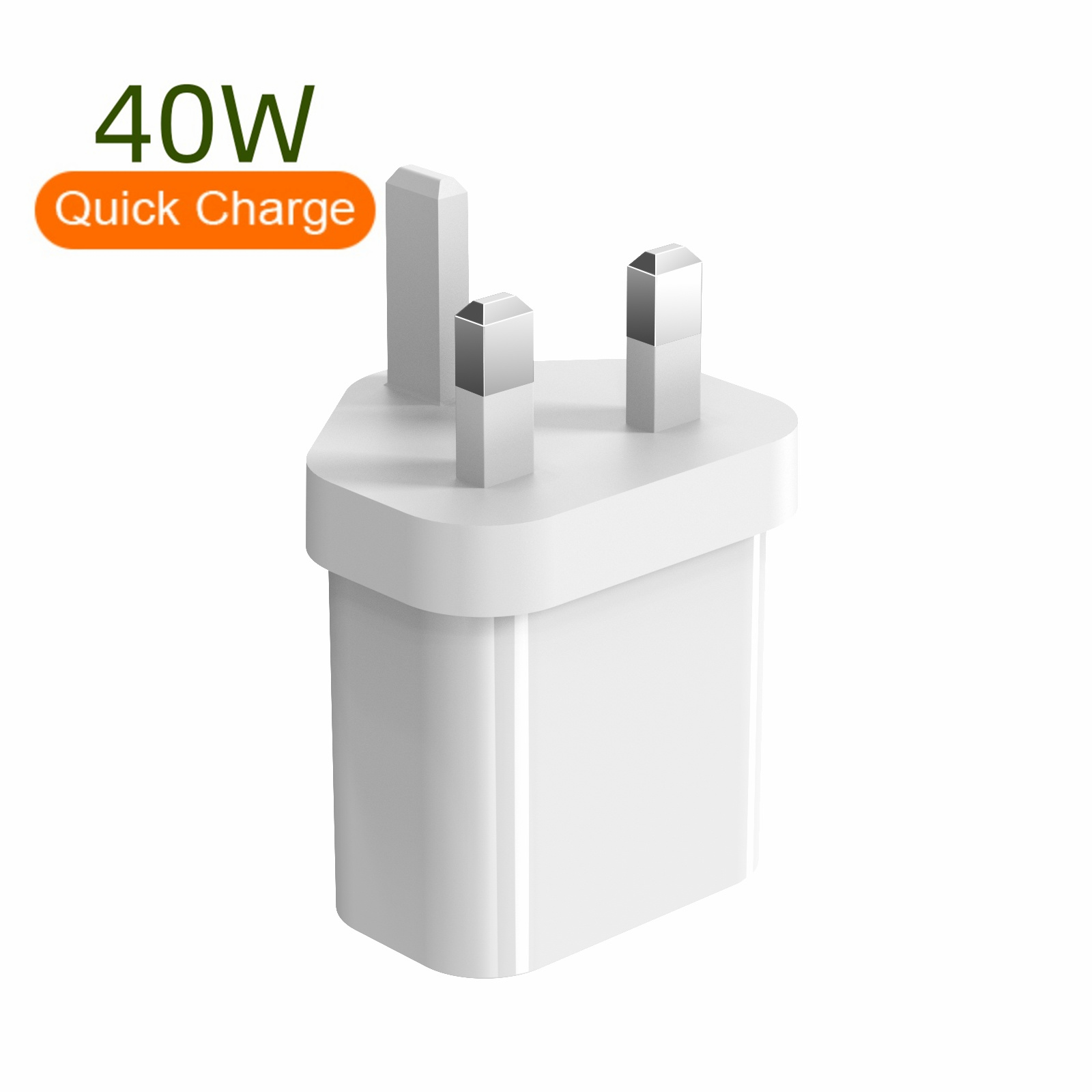  40W GaN PD  Type-c Ports  EU  Fast Travel Charger for iphone 16 - copy - copy