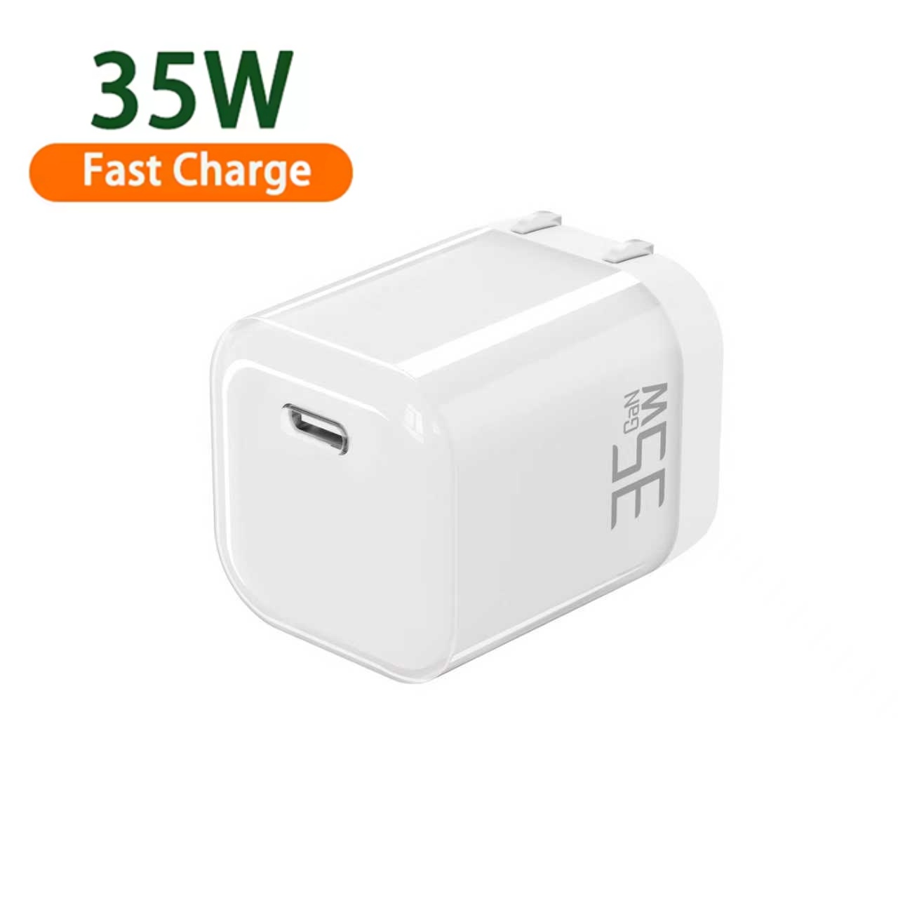 GaN 35W Mini 1C Colorful Crystal Shell Fast Charger 
