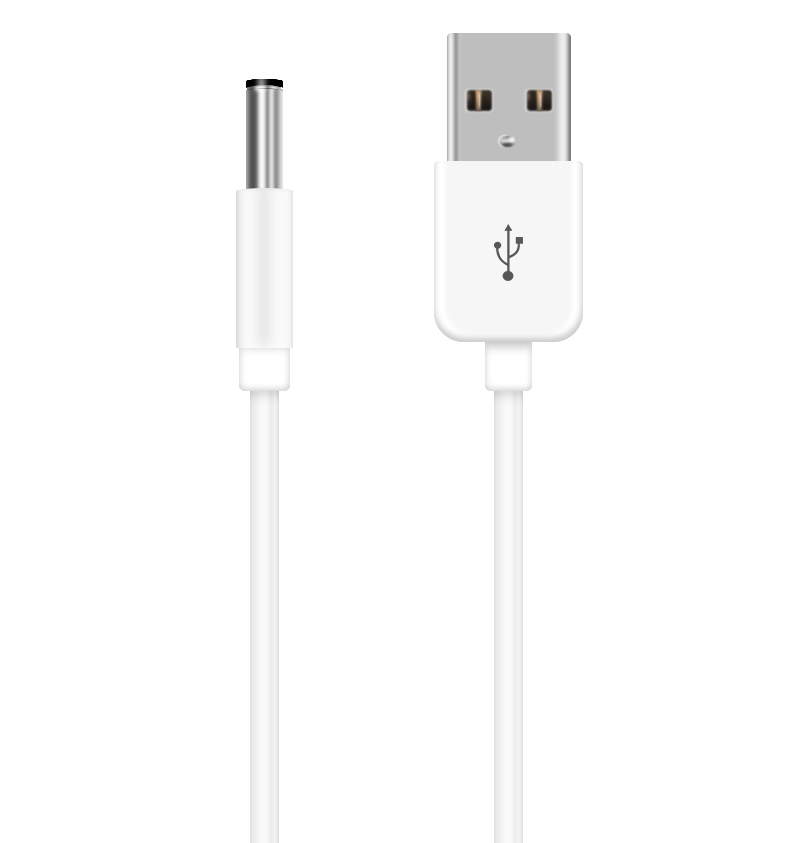 USB turn DC3.5mm power cord