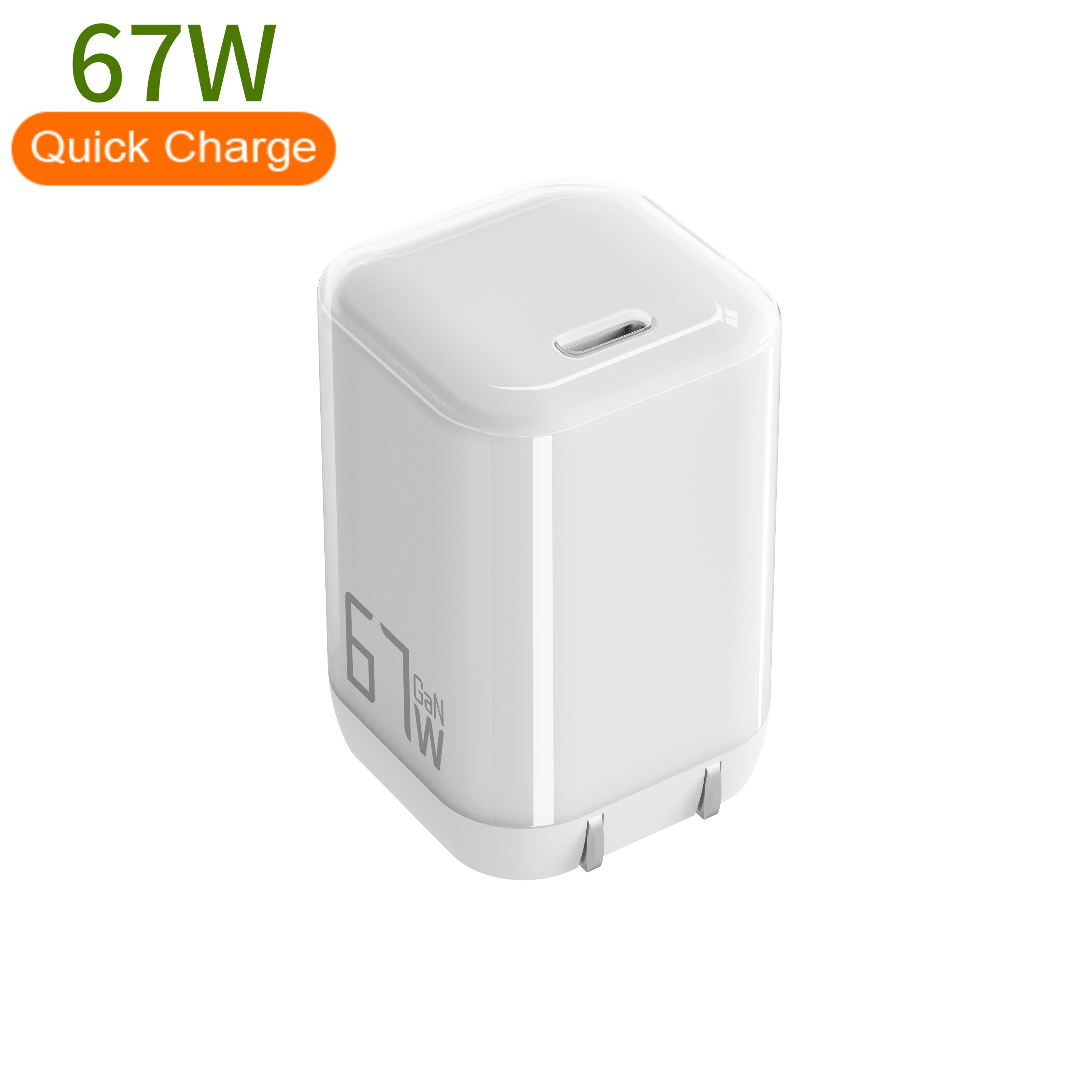 67w GaN Tech Crystal Compact Charger